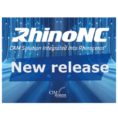 RhinoNc is always up to date. Find out new software improvements and developments.